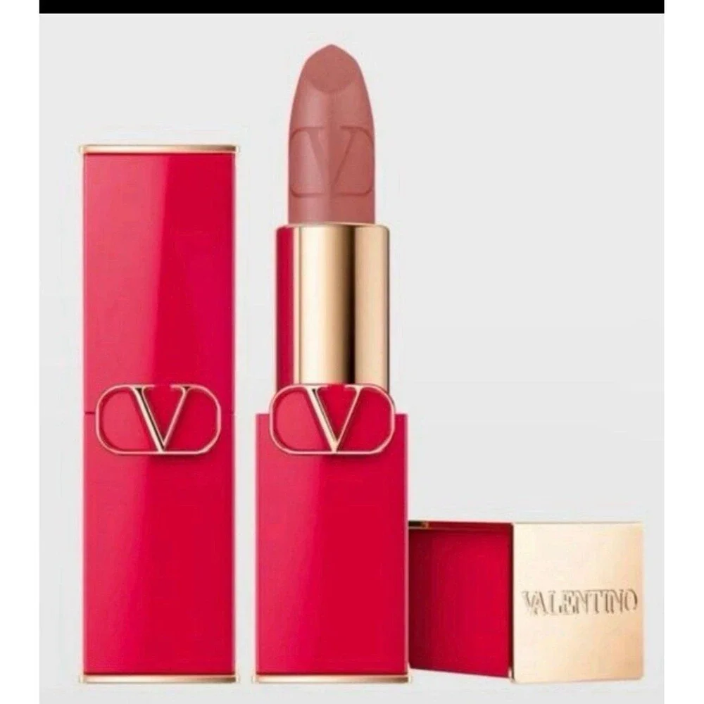 Valentino Matte Refillable Lipstick Falling For Nude